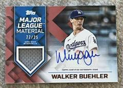 Walker Buehler #MLMA-WB Baseball Cards 2022 Topps Update Major League Material Autographs Prices
