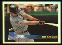 Tim Salmon [Refractor] Baseball Cards 1996 Topps Chrome Prices