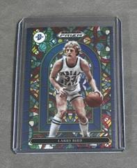 Larry Bird Basketball Cards 2022 Panini Prizm Draft Picks Stained Glass Prices