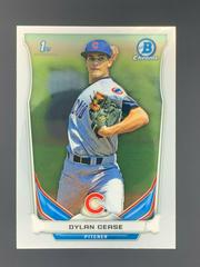 Dylan Cease [Chrome Refractor] #CDP79 Baseball Cards 2014 Bowman Draft Picks Prices