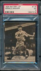 Gerald Walker Baseball Cards 1934 Batter Up Prices