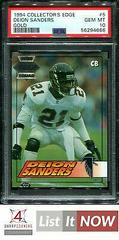 Deion Sanders [Gold] Football Cards 1994 Collector's Edge Prices