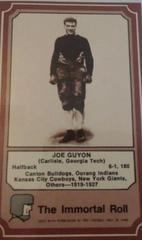 Joe Guyon Football Cards 1975 Fleer Hall of Fame Prices
