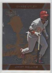 Chase Utley, Jimmy Rollins [Hyper Silver Bronze] #42 Baseball Cards 2007 Topps CO Signers Prices