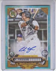 Andrew Vaughn [Blue] Baseball Cards 2022 Topps Gypsy Queen Autographs Prices