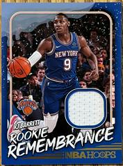 RJ Barrett [Winter] #RR-RJB Basketball Cards 2022 Panini Hoops Rookie Remembrance Prices