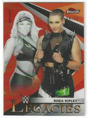 Rhea Ripley [Black] #L-9 Wrestling Cards 2021 Topps Finest WWE Legacies Prices