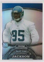 Lawrence Jackson [Refractor] #12 Football Cards 2008 Bowman Sterling Prices
