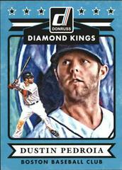 Dustin Pedroia #4 Baseball Cards 2015 Donruss Prices