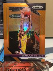 Brandon Ingram [Orange Prizm] Basketball Cards 2018 Panini Prizm Prices