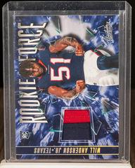 Will Anderson Jr. [Holo Silver] Football Cards 2023 Panini Absolute Rookie Force Prices
