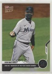 Don Mattingly #OS-30 Baseball Cards 2020 Topps Now Off Season Prices
