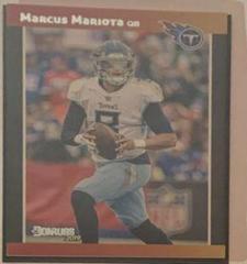 Marcus Mariota #RET 29 Football Cards 2019 Donruss Retro 1989 Prices