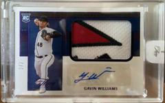 Gavin Williams [Jersey Autograph Emerald] #114 Baseball Cards 2023 Panini Three and Two Prices