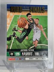 Jayson Tatum Basketball Cards 2021 Panini Hoops Road to the Finals Prices