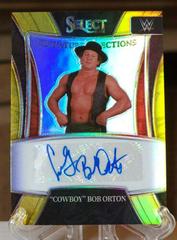 Cowboy Bob Orton [Gold Prizm] #SN-CBO Wrestling Cards 2022 Panini Select WWE Signature Selections Prices