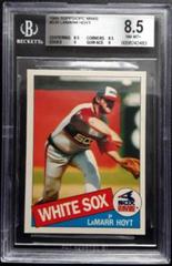 LaMarr Hoyt #520 Baseball Cards 1985 Topps Mini Prices