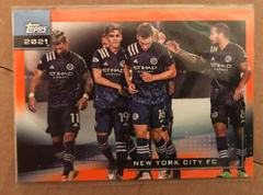 New York City FC [Orange] Soccer Cards 2021 Topps MLS Prices