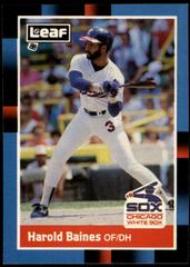 Harold Baines Baseball Cards 1988 Leaf Prices