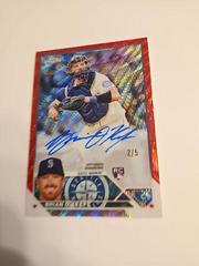 Brian O'Keefe [Red] #RA-BO Baseball Cards 2023 Topps Chrome Rookie Autographs Prices