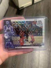 Stephen Curry [White] Basketball Cards 2021 Panini Mosaic Montage Prices
