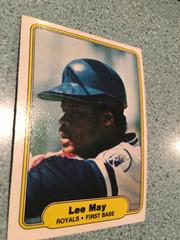 Lee May #415 Baseball Cards 1982 Fleer Prices