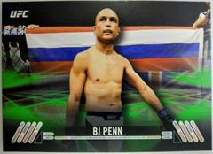 BJ Penn [Green] #13 Ufc Cards 2017 Topps UFC Knockout Prices