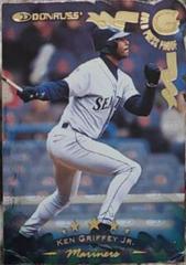 Ken Griffey Jr. [Gold Press Proof] #386 Baseball Cards 1998 Donruss Prices