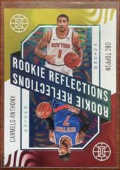 Carmelo Anthony, Obi Toppin [Gold] #11 Basketball Cards 2020 Panini Illusions Rookie Reflections Prices