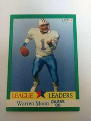 Warren Moon #410 Football Cards 1991 Fleer Prices