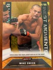 Mike Swick [Gold] #FM-15 Ufc Cards 2013 Finest UFC Moments Prices