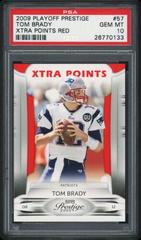 Tom Brady [Xtra Points Red] #57 Football Cards 2009 Playoff Prestige Prices