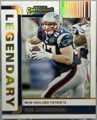 Rob Gronkowski [Gold] #LGD-RGR Football Cards 2022 Panini Contenders Legendary Prices