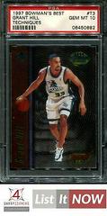 Grant Hill #T3 Basketball Cards 1997 Bowman's Best Techniques Prices