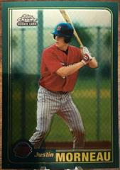 Justin Morneau #T235 Baseball Cards 2001 Topps Chrome Traded Prices