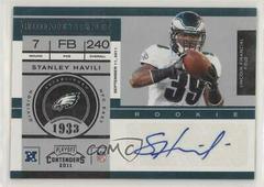 Stanley Havili [Autograph] #178 Football Cards 2011 Playoff Contenders Prices