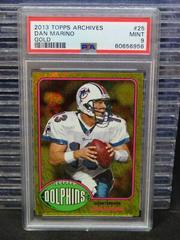 Dan Marino [Gold] Football Cards 2013 Topps Archives Prices