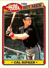 Cal Ripken Baseball Cards 1990 Topps Hills Hit Men Prices