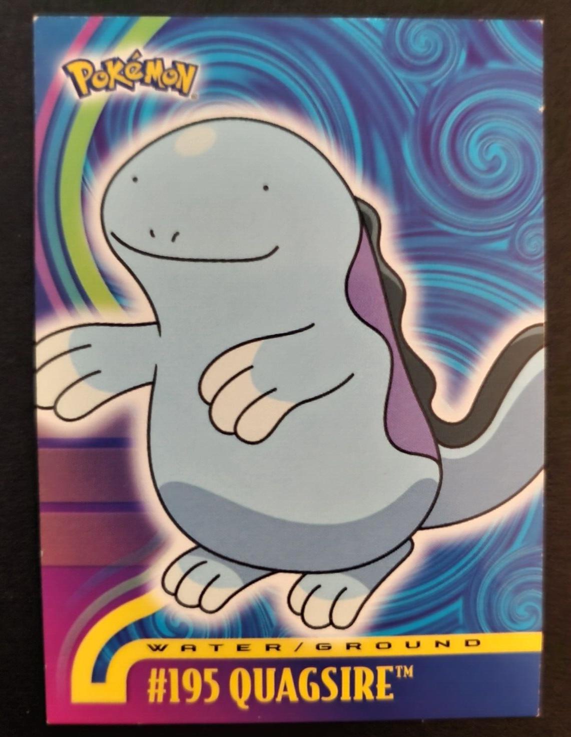 Quagsire 195 Prices Pokemon 2001 Topps Johto Pokemon Cards