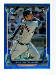 Nick Castellanos [Blue Refractor] #2 Baseball Cards 2014 Bowman Chrome Prices
