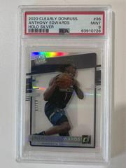 Anthony Edwards [Holo Silver] #96 Basketball Cards 2020 Panini Clearly Donruss Prices