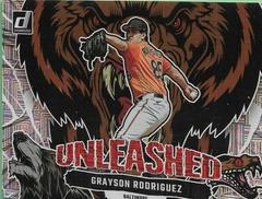 Grayson Rodriguez [Vector] #U15 Baseball Cards 2023 Panini Donruss Unleashed Prices