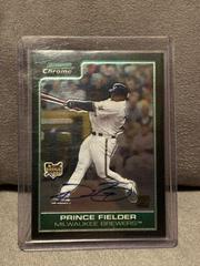 Prince Fielder [Autograph] #221 Baseball Cards 2006 Bowman Chrome Prices