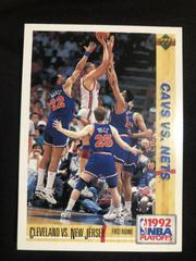 Clevland vs. New Jersey [Spanish] #160 Basketball Cards 1991 Upper Deck International Prices