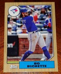 Bo Bichette #78B-27 Baseball Cards 2022 Topps Mini 1987 Prices