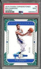 Ben Simmons [Marble] Basketball Cards 2018 Panini Cornerstones Prices
