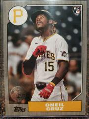 Oneil Cruz [Black] #87TB-48 Baseball Cards 2022 Topps 1987 Series 2 Prices