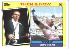 Triple H #26 Wrestling Cards 2015 Topps Heritage WWE Then & Now Prices