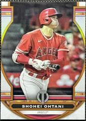 Shohei Ohtani [Orange] #83 Baseball Cards 2023 Topps Tribute Prices