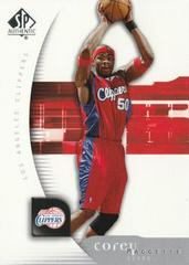 Corey Maggette Basketball Cards 2005 SP Authentic Prices